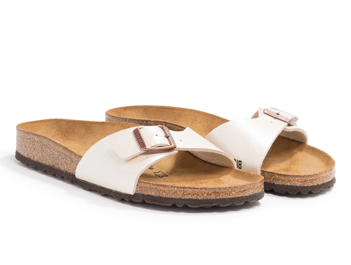 Birkenstock madrid best sale graceful pearl white