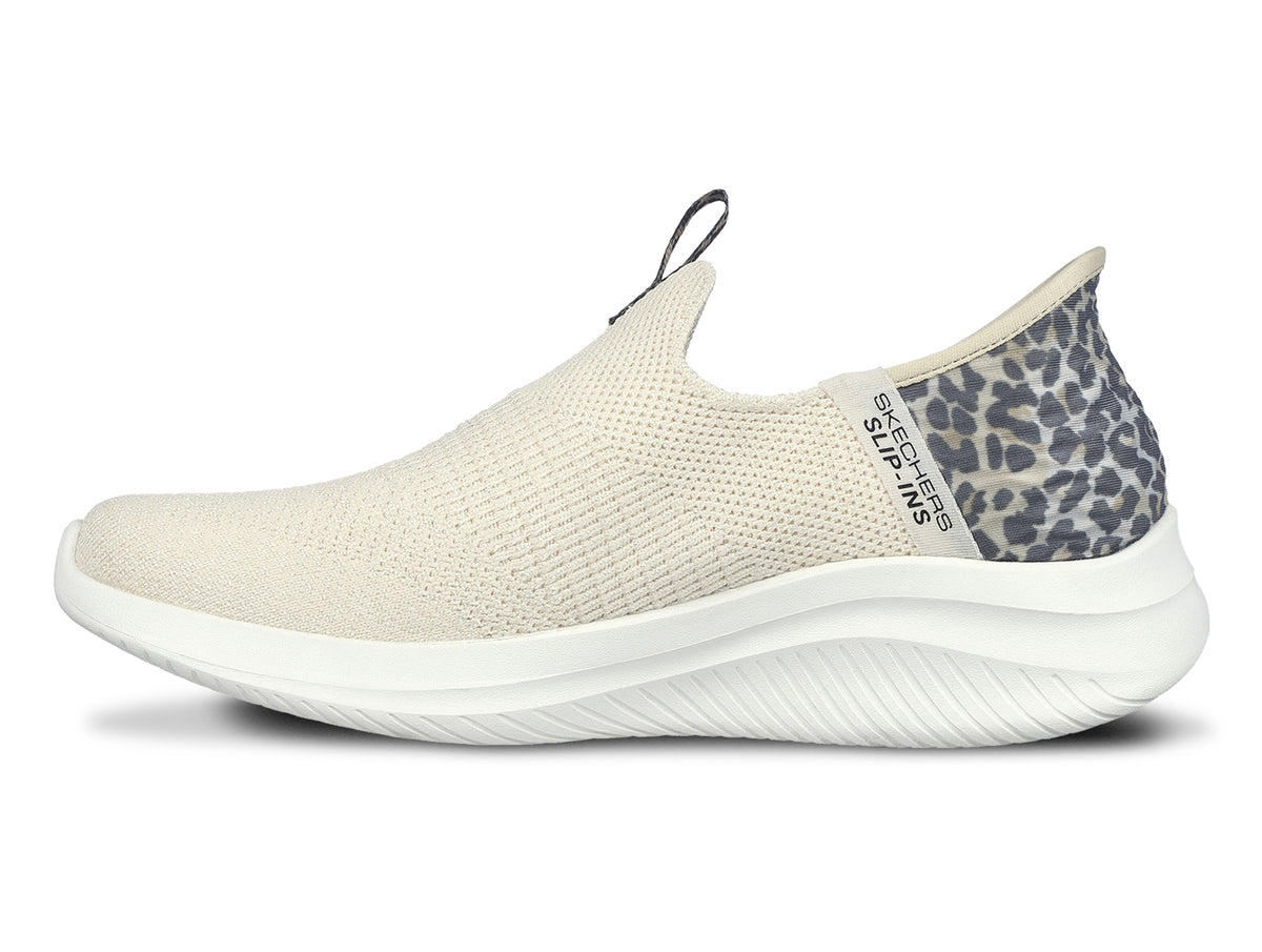 Skechers slip on leopard print sale