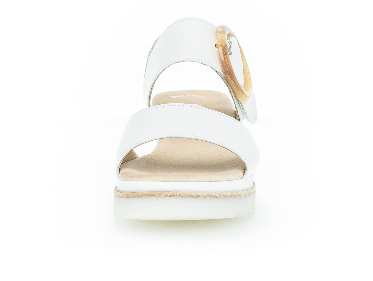 Gabor 24.645.21 White Ladies Sandals at Gabor Shoes Ireland