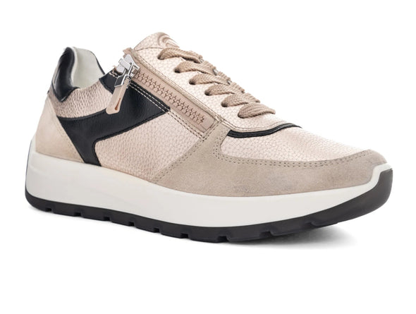 Ara 12-25112-08 New York - Gold Sand stylish comfort, sporty edge upper