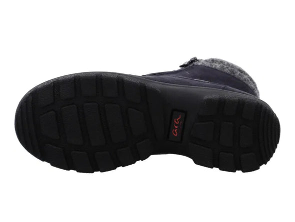 Ara 12-49309-02 in Navy sole view