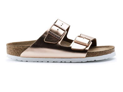 Birkenstock Arizona 952093 Narrow - Metallic Copper outer view