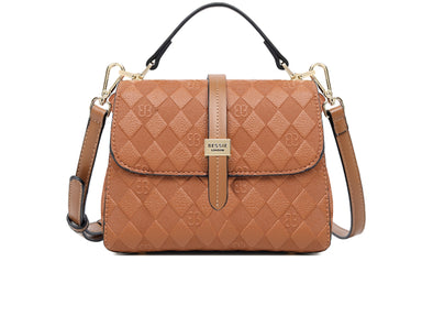 Bessie London BW5775 Checker Board - Tan