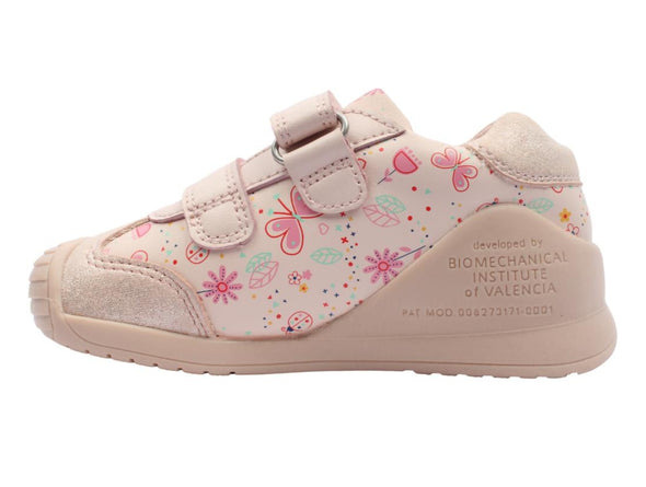 Biomecanics 252100-A779 – Cotton Pink Girls’ Shoe inner view