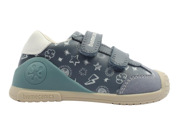 Biomecanics 252115-A556 – Blue Boys’ Shoe outer view