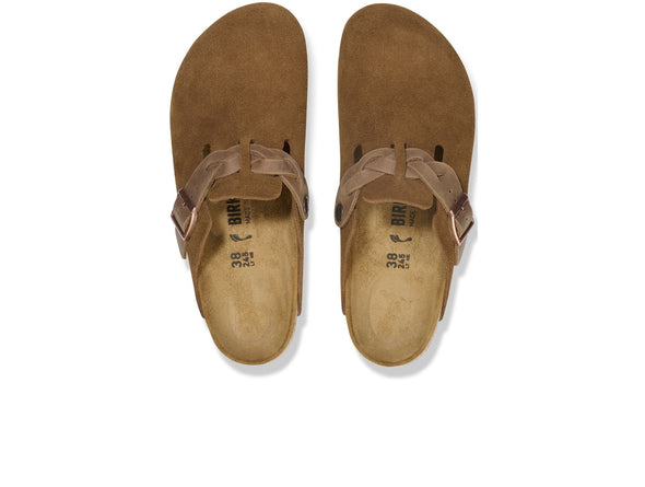 Birkenstock 1026713 Boston Braided - Mink top view