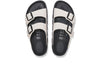 Birkenstock Arizona Papilio Chunky 1029119 - Eggshell Black top vew