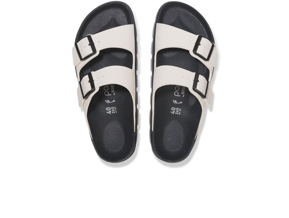 Birkenstock Arizona Papilio Chunky 1029119 - Eggshell Black top vew