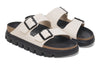 Birkenstock Arizona Papilio Chunky 1029119 - Eggshell Black upper 1 view
