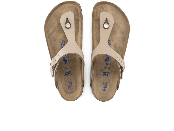 Birkenstock Gizeh 1018999  Standard - Sandcastle top view