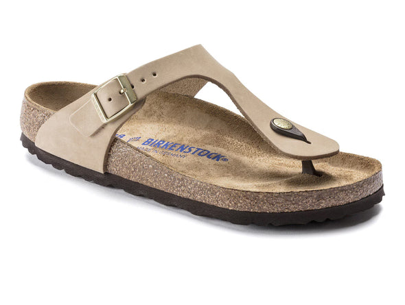 Birkenstock Gizeh 1018999  Standard - Sandcastle upper view