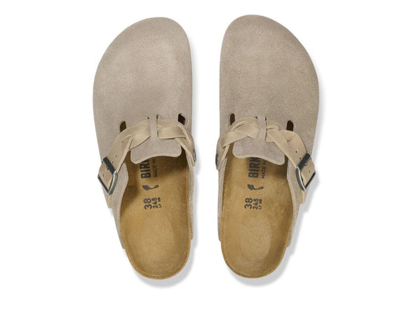 Birkenstock 1026694 Boston Braided  - Taupe