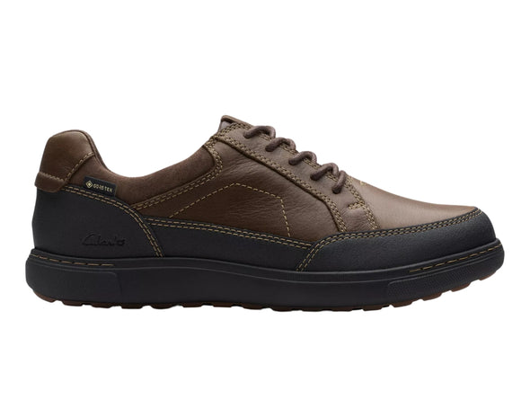 Clarks Mapstone Lo GORE-TEX® - Dark Brown outer view