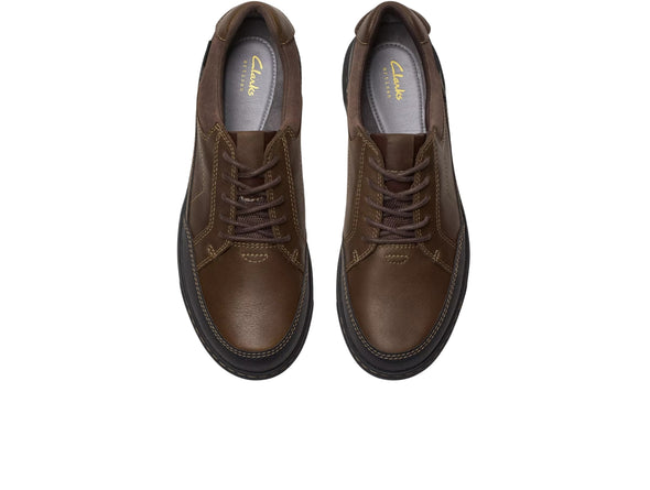 Clarks Mapstone Lo GORE-TEX® - Dark Brown top view