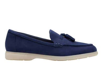 Clarks Narini Edge - Navy Suede