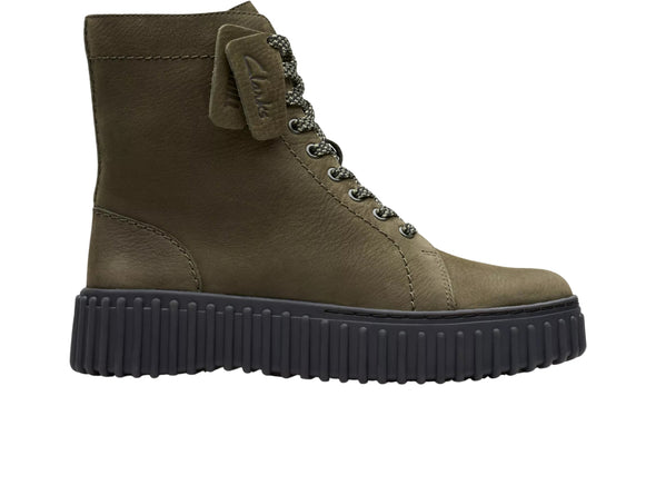 Clarks Torhill Rise - Green outer view