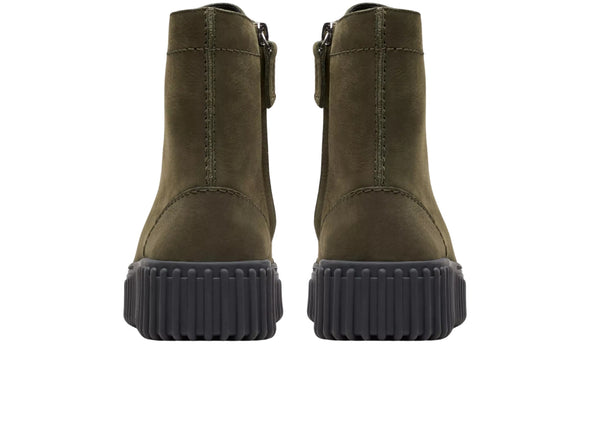 Clarks Torhill Rise - Green back view