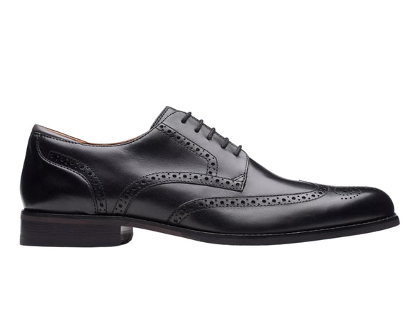 The Craft Arlo Limit Brogue - Black outer view