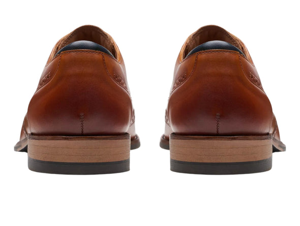 The Craft Arlo Limit Brogue - Tan back view