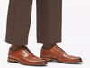 The Craft Arlo Limit Brogue - Tan model view