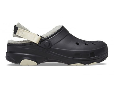 Crocs 207936 All-Terrain Lined Clog - Black outer view