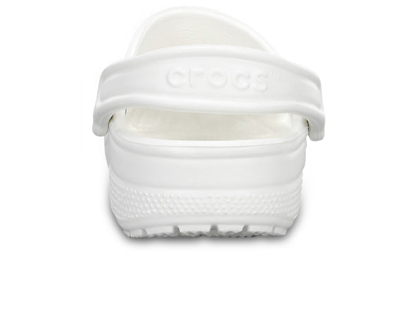 Crocs Classic Clog 10001-100 in White back view