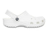 Crocs Classic Clog 10001-100 in White outer view