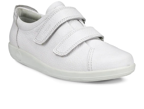 ECCO Soft 2.0 206513-01002 - White upper view