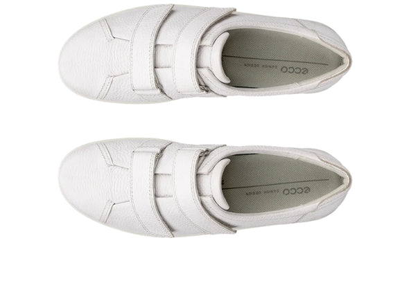 ECCO Soft 2.0 206513-01002 - White top view