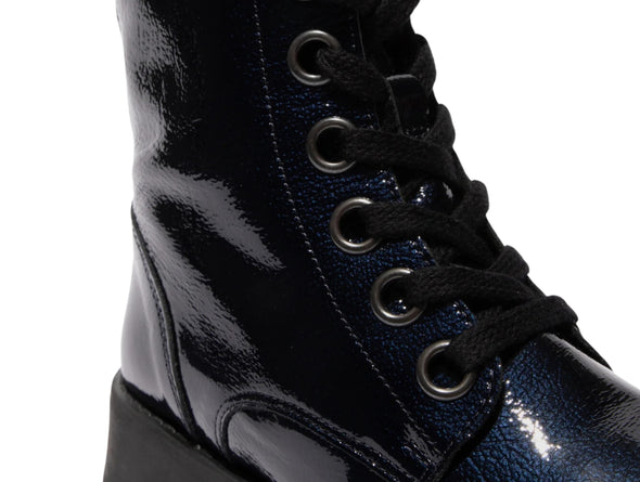 Fly London Ragi 539 in Rock Navy upper 2 view