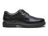 G-Comfort 959-1. Men's casual shoe in Black leather, laced. Outer view.