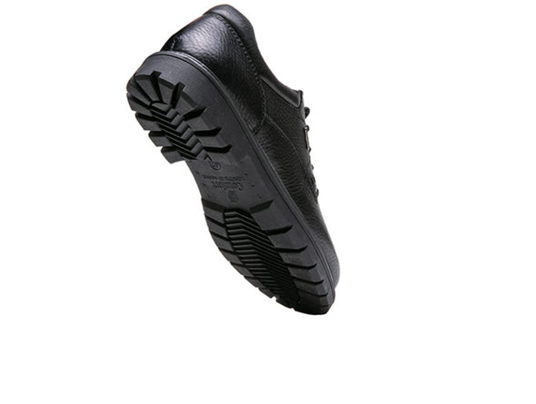 G-Comfort 959-1. Men's casual shoe in Black leather, laced. Upper 1 view.