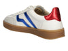 Gant Cuzima 30531952 G319 - White Red Blue. Laced retro sneaker with a gum sole, leather and suede inner view. 