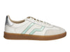 Gant Cuzima 30531952 G922 - White Aqua. Laced retro sneaker with a gum sole, leather and suede outer view. 