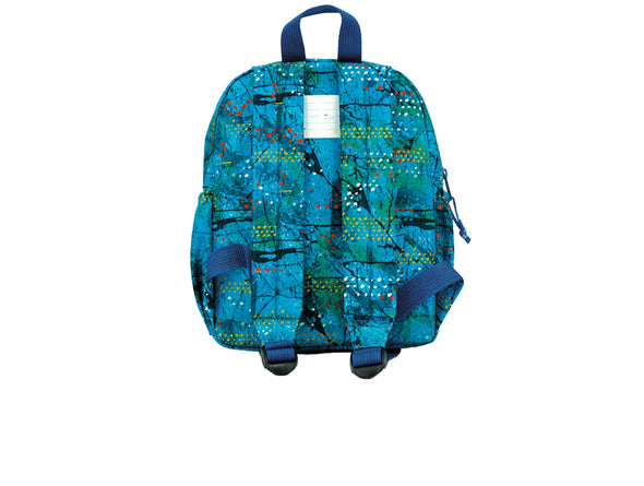 Ghuts Dino Wild Pre School Backpack 20 in Blue Multi fbackview