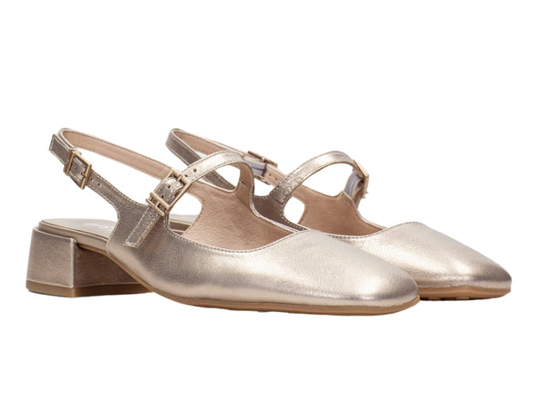 Hispanitas HV253818 Oporto – Elegant Leather Ballerina upper view