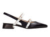 Hispanitas HV253922 Dali – Elegant Black Slingback outer view