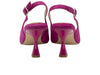 Lotus Delfina ULS459 Pink Suede Slingback Court Shoes back view