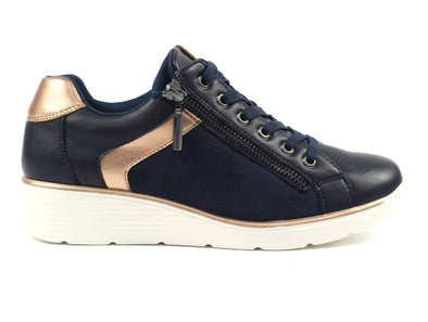 Lunar DLW053 Tillie in Navy Outer view