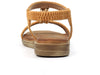 Lunar Portofino JLH502 Boho Glam Sandal in Camel back view