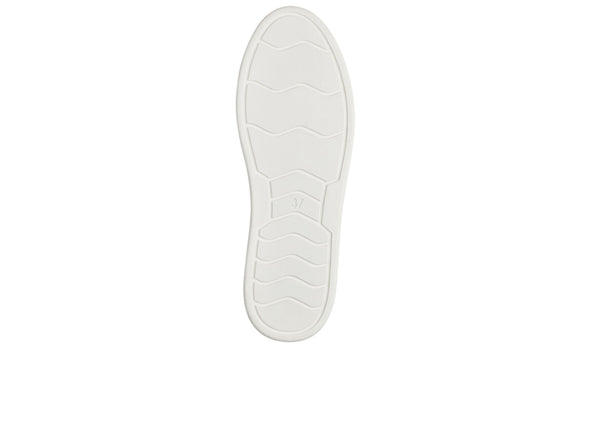 Marco Tozzi 2-23715-42 197 - White. Synthetic white laced casual shoe with side zip and diamante encrusted sole. sole