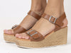 Oh My Sandals 5459 Minerva in Oak model view