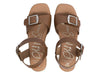 Oh My Sandals 5459 Minerva in Oak top view