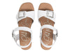 Oh My Sandals 5459 Minerva in White top view