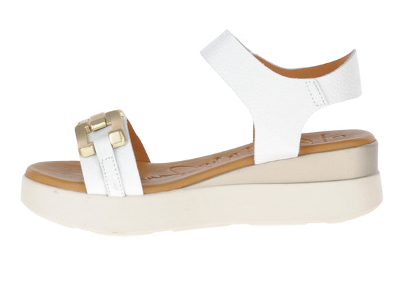 Oh! My Sandals 5419 in White inner view