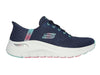 Skechers 150066 Slip-ins: Arch Fit 2.0 - Easy Chic - Navy Turquoise outer view