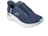 Skechers 150066 Slip-ins: Arch Fit 2.0 - Easy Chic - Navy Turquoise upper view