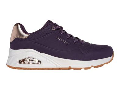 Skechers 155196 Street™ Uno Shimmer Away in Dark Purple outer view