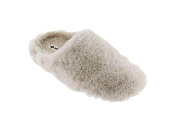 Victoria Slippers 10811 01 in Beige upper view