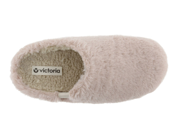 Victoria Slippers 10811 01 in Nude top view